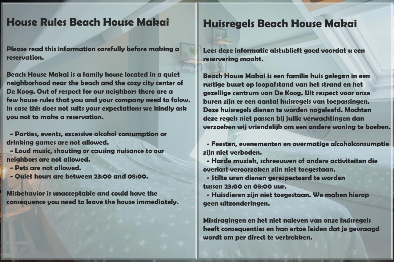דה קוח Beach House Makai - Family House With Finnish Sauna, 2 Bathrooms And Only Minutes From The Beach מראה חיצוני תמונה